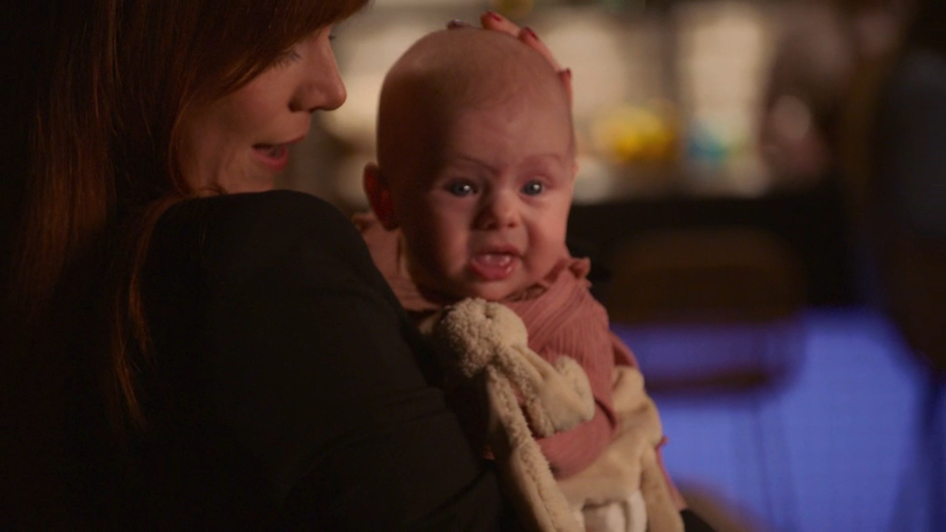 Rik kan niet aanzien hoe Shanti met Olivia omgaat